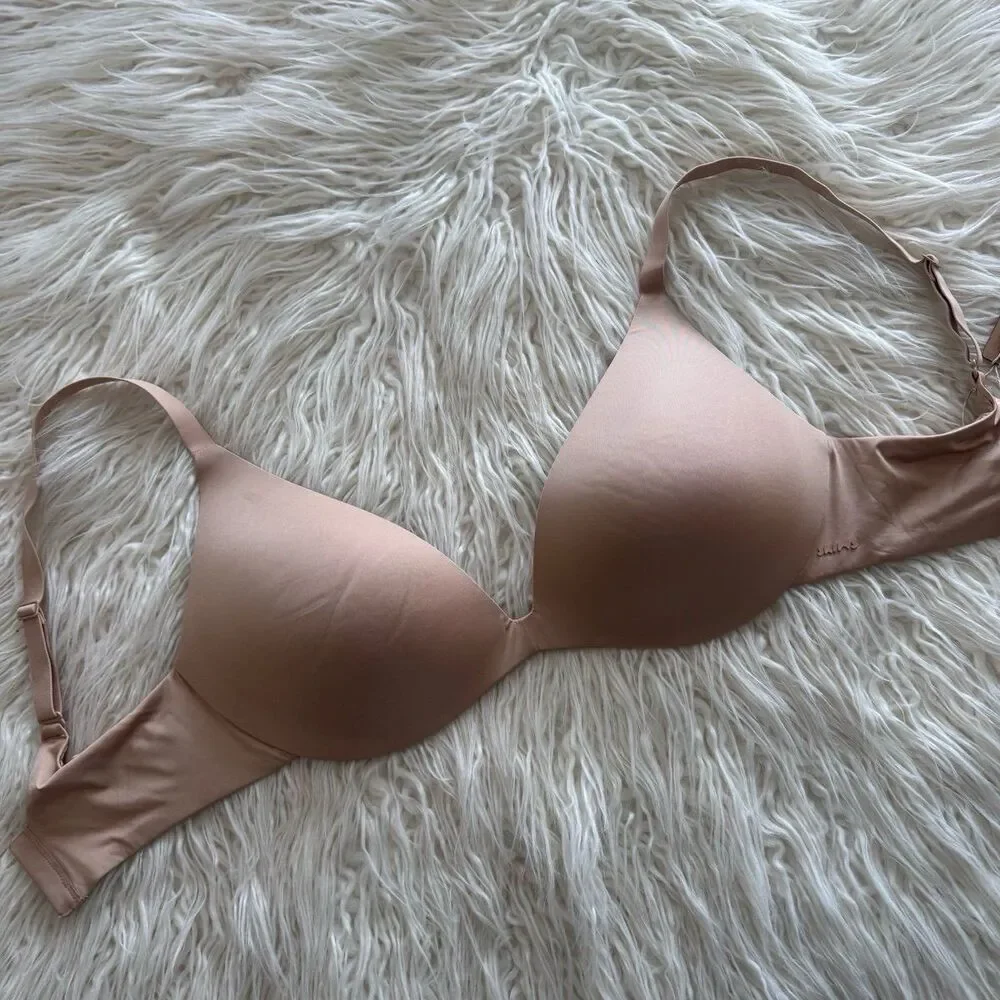 Skims Wireless Super Push up Bra Clay Size 34D - Picture 4 of 10